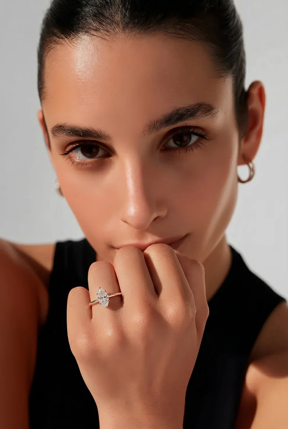 Verlobungsring mit natürlichem Diamanten von Juwelier Marrying München