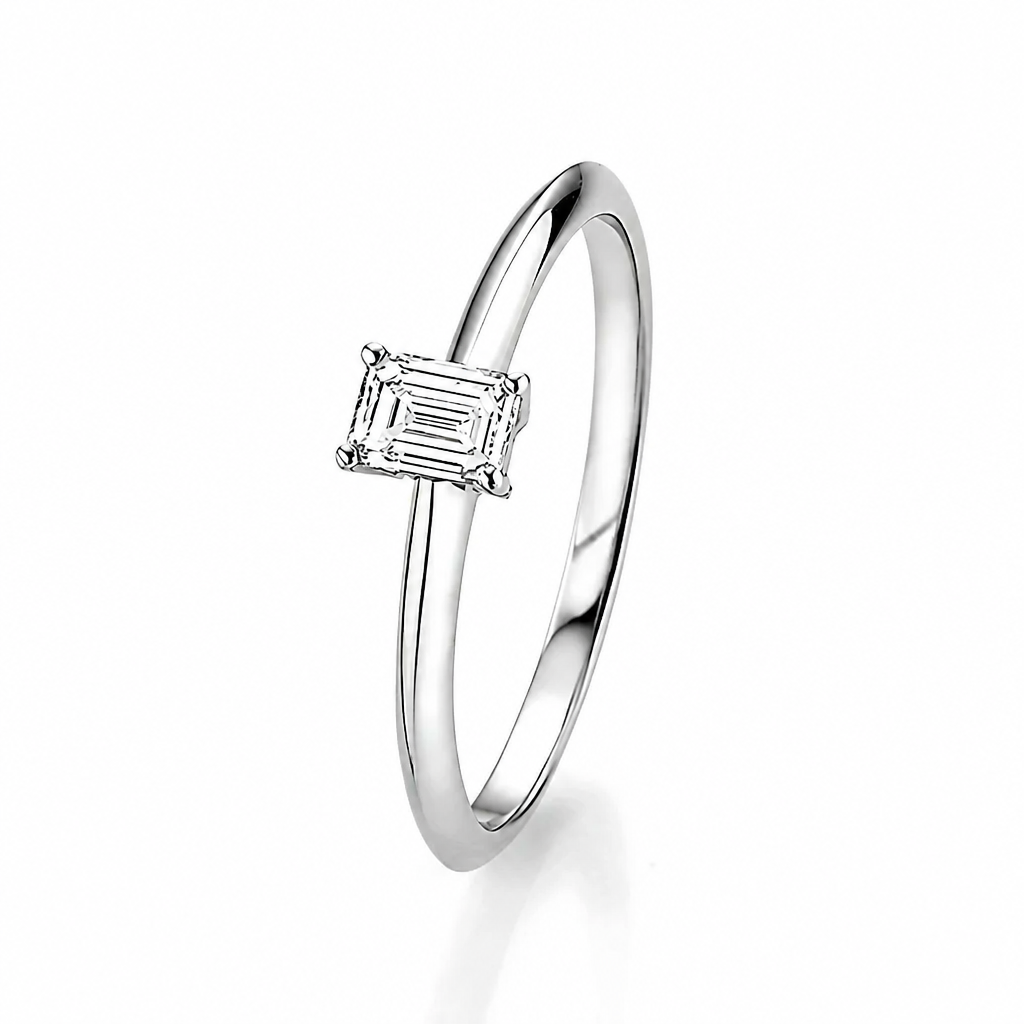 Verlobungsring - Solitaire Emerald (0,30 ct.)