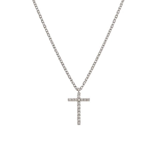Collier - Diamantkreuz