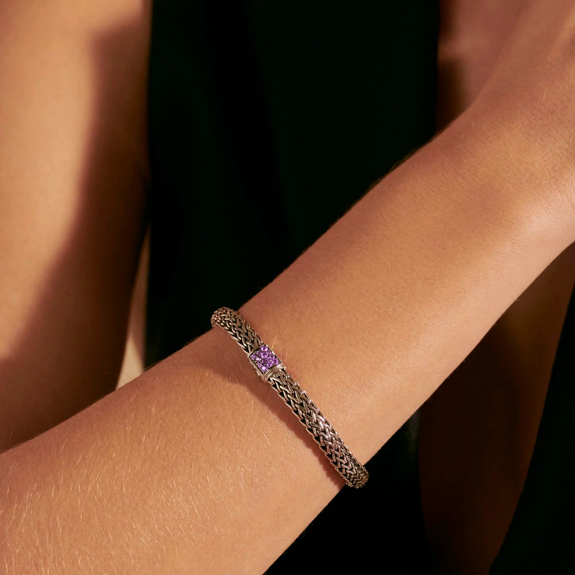 Armband - Reversible Amethyst & Saphire - John Hardy