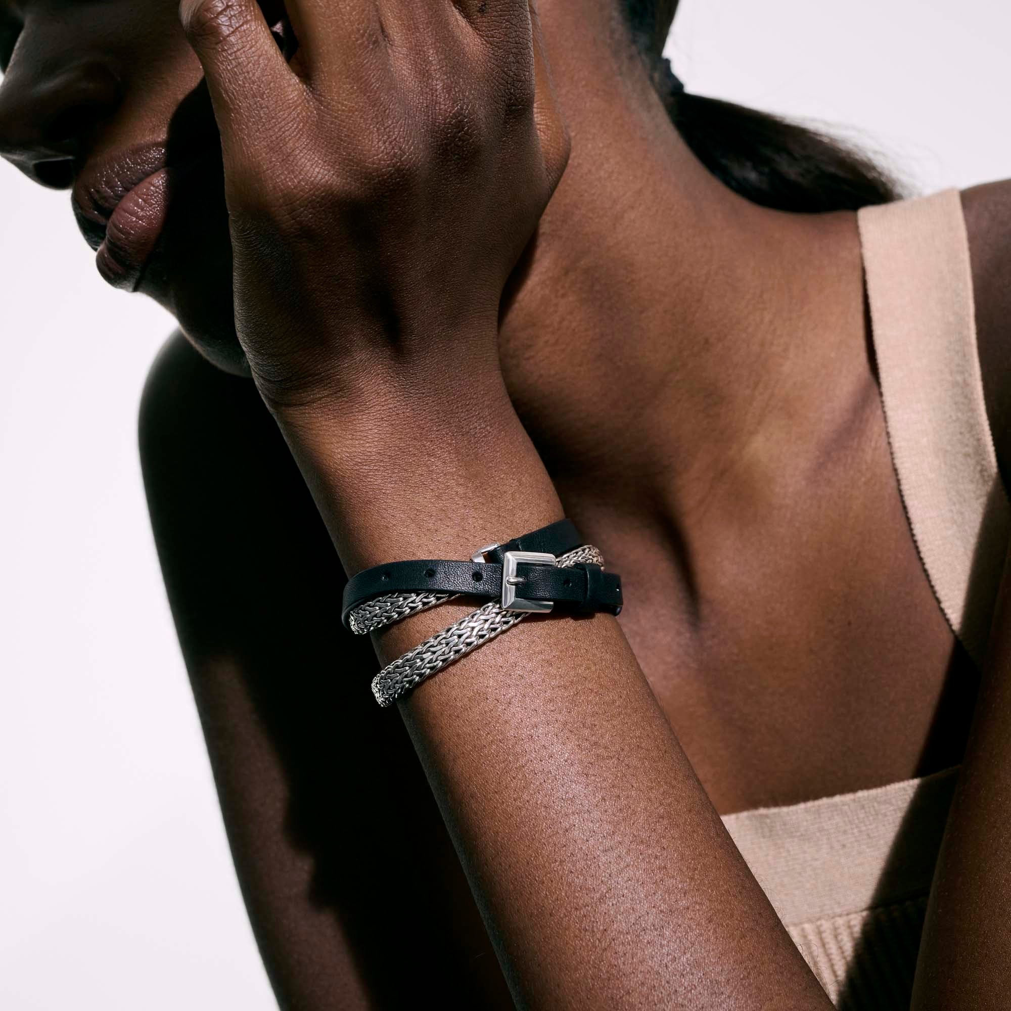 Armband - Icon Wrap Dark - John Hardy