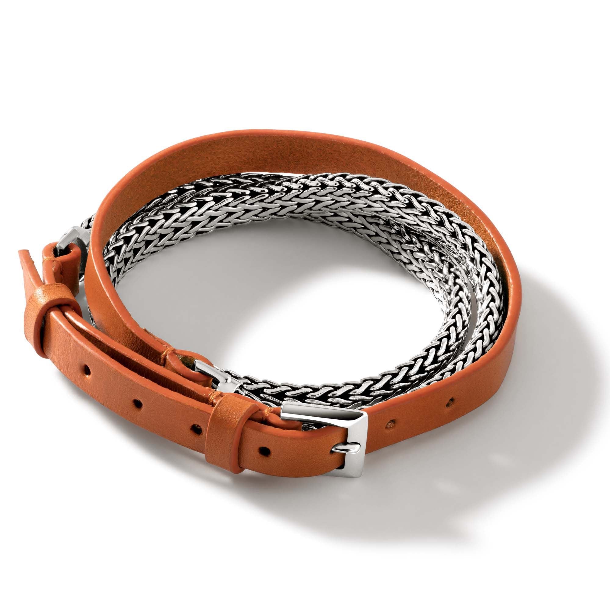 Armband - Icon Wrap Orange - John Hardy