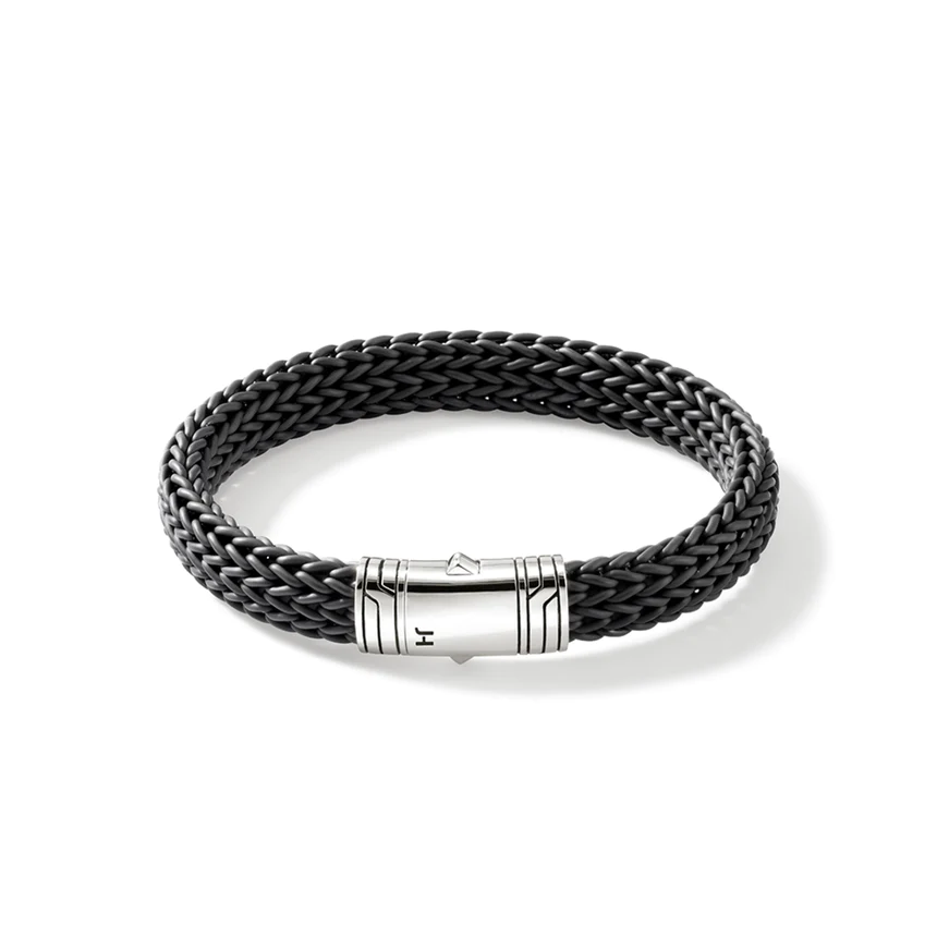 Armband  - Black Rubber - John Hardy