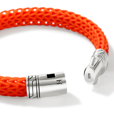 Armband - Orange Rubber - John Hardy