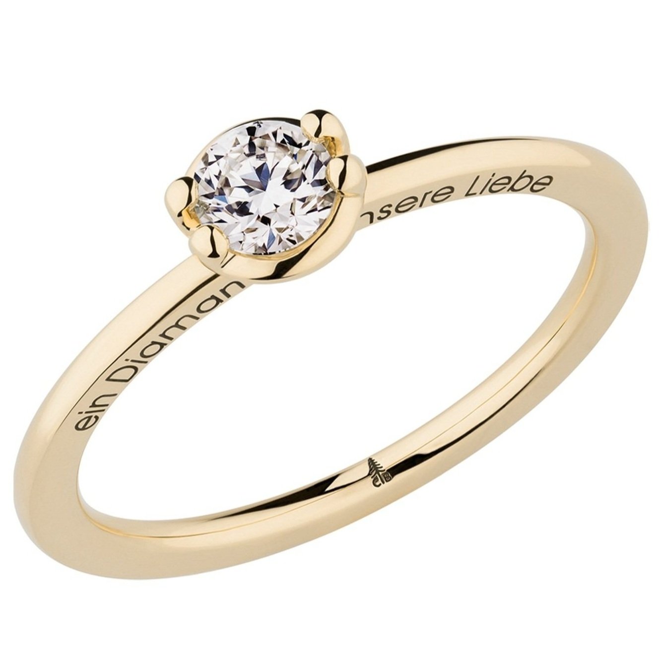 Verlobungsring - Solitaire Signature (0,20 ct - 0,50 ct.)