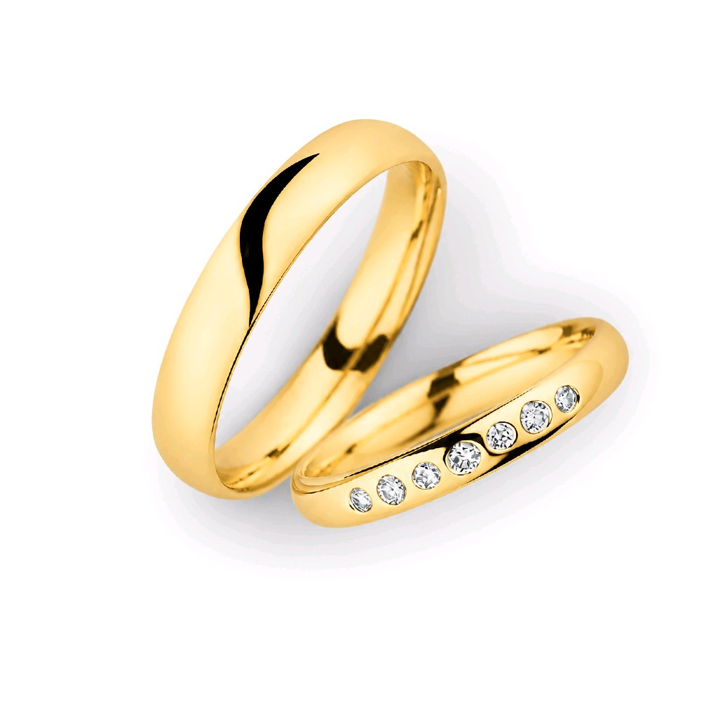 Trauringe - Gelbgold - Eheringe - Ihre Hochzeit mit den schönsten Ringen von MARRYING München 