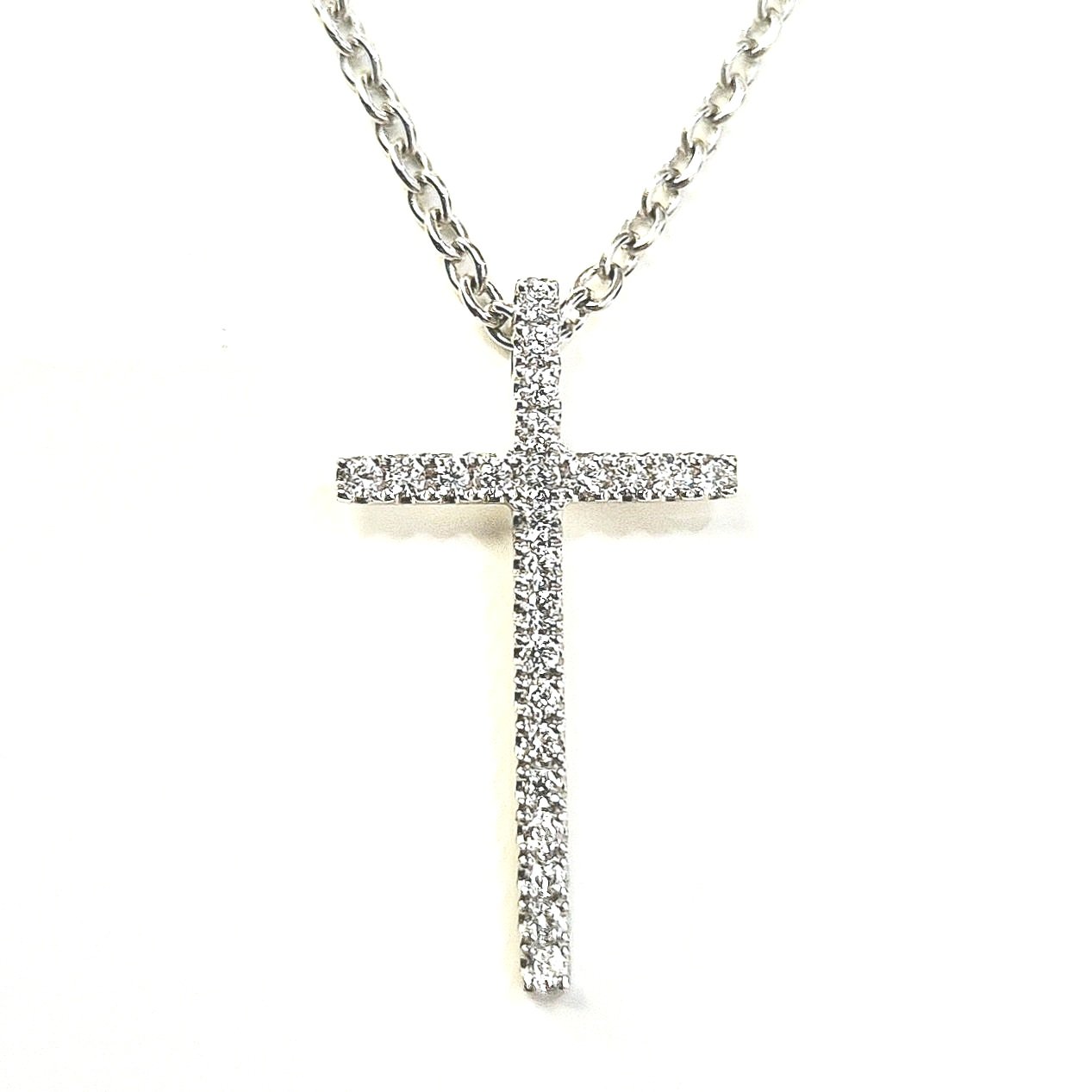 Collier - Diamantkreuz