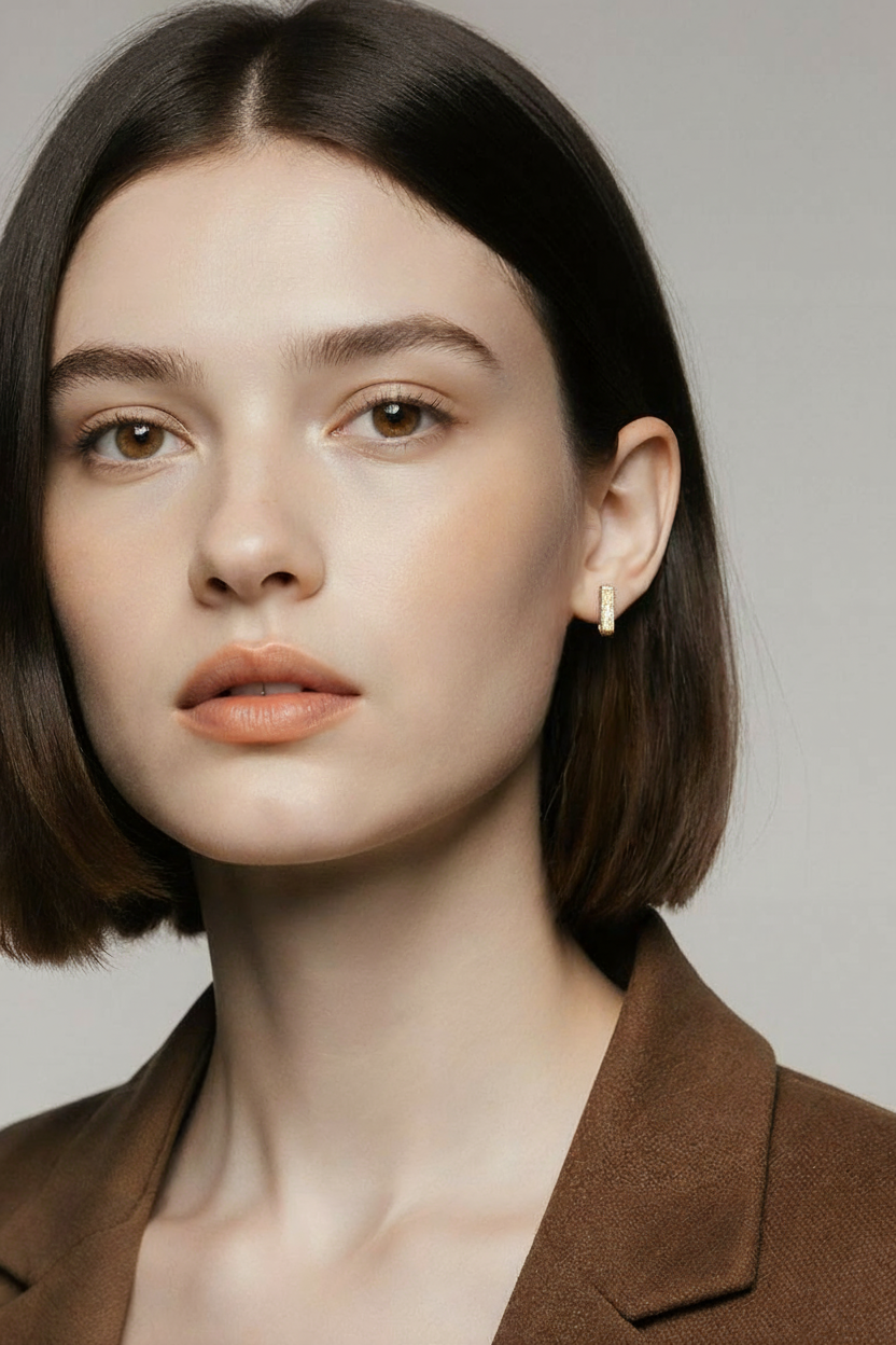 Ohrringe - Bamboo Gold & Silber 17.5 - John Hardy