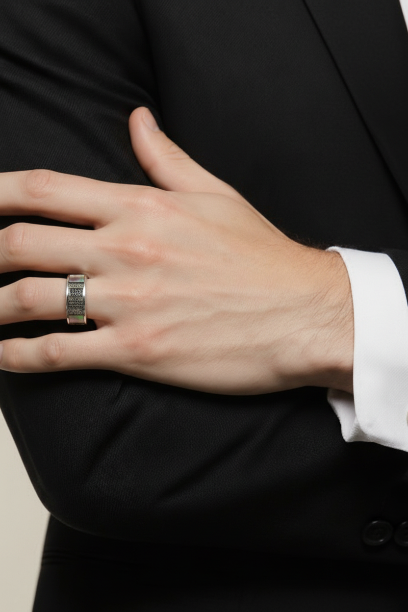 Ring - Carved Black - John Hardy