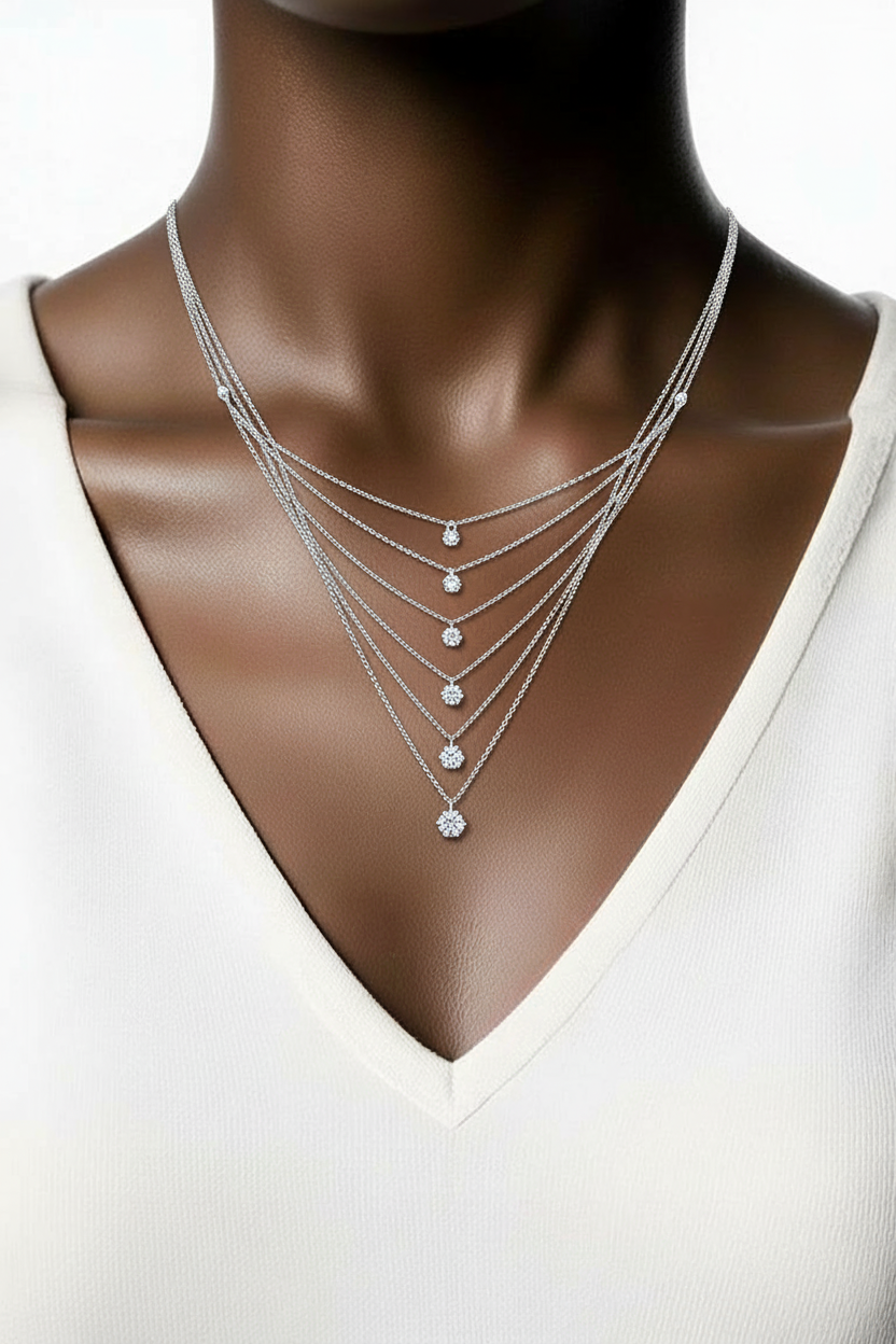 Collier - Six Prong